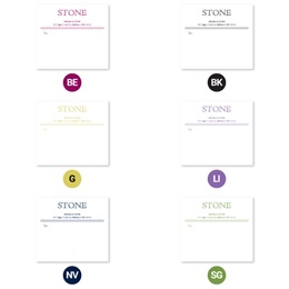Last Name Sophisticated Shipping Labels