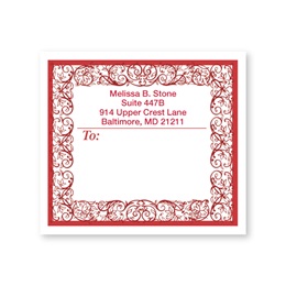 Toile Personalized Shipping Labels