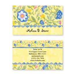 Tuscan Sun Double Sided Calling Cards