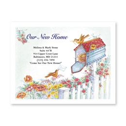 Our New Home New Address Postcards
