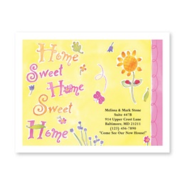 Home Sweet Home New Address Postcards