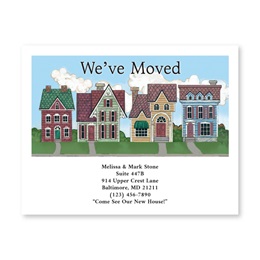 New Neighborhood New Address Postcards