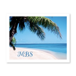 Tropical Personalized Note Cards