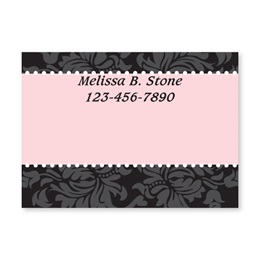 Chic And Pink Personalized 4X3 Post It Notes