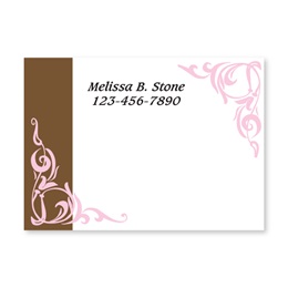 Afternoon Tea Personalized 4X3 Post It Notes