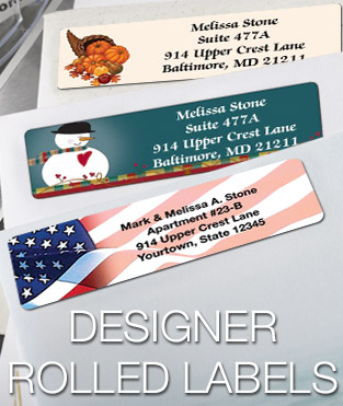 Designer Rolled Labels
