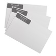 Personalized Modern Charcoal Address Labels with Dispenser